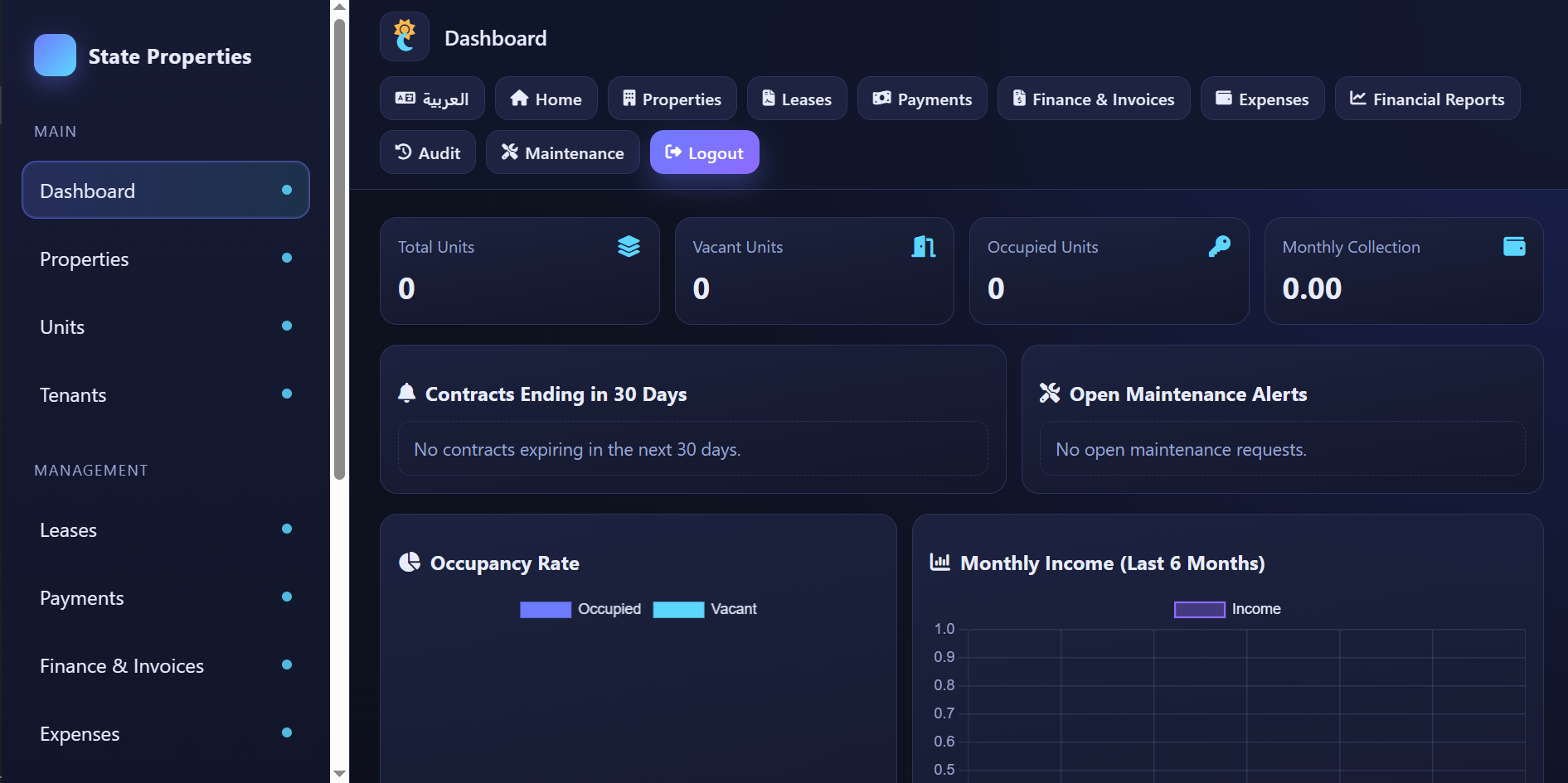 Real Estate Management System